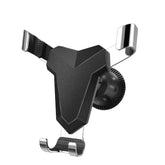 Gravity Navigation Car Air Outlet Triangular Mobile Phone Holder